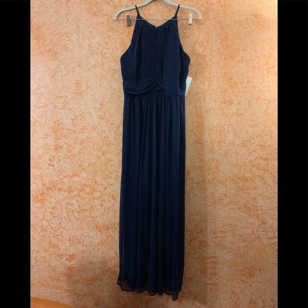 🍁SALE🍁REVERIE Sleeveless Dark Blue Long Maxi Dress size 6